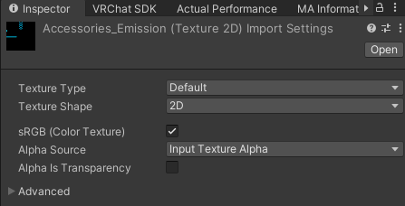 Цветная маска эмиссии